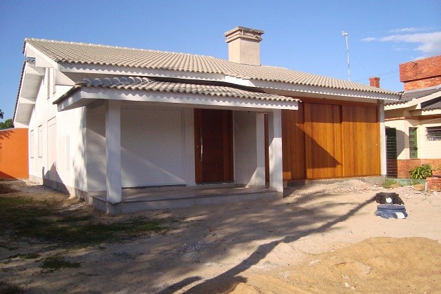 Casa em construção em Noiva do Mar